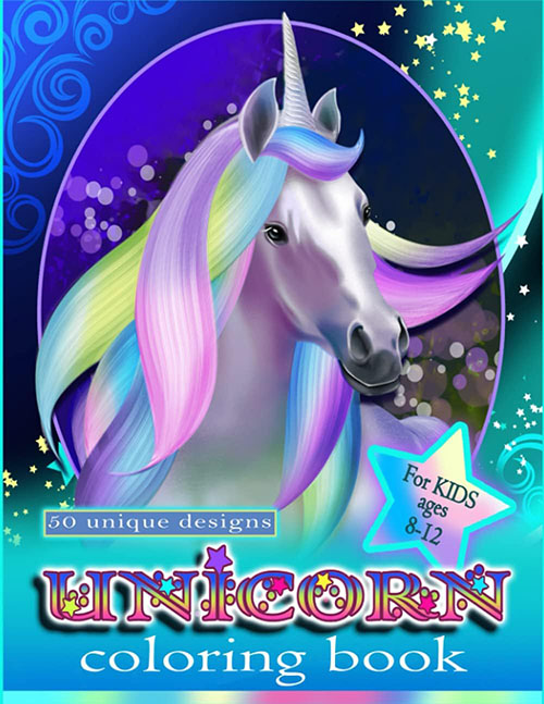 unicorn coloring book for kids 8 12 unicorn coloring book for girls 8 12 1 jpg