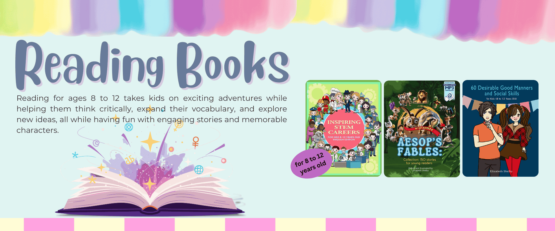 reading books for 8 to 12 years old